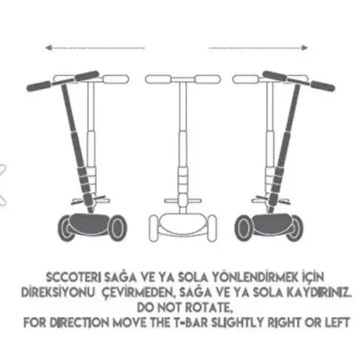 Cool Wheels Işıklı Twist Scooter Pembe - 3