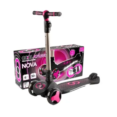 Cool Wheels Nova Scooter Pembe - 3