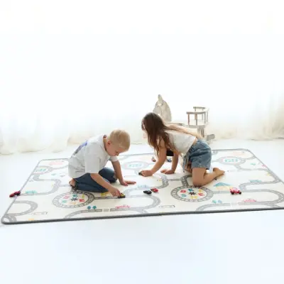 Coolmats Çift Taraflı Su Geçirmez Yalıtımlı Oyun Matı 140x200x1 - 2