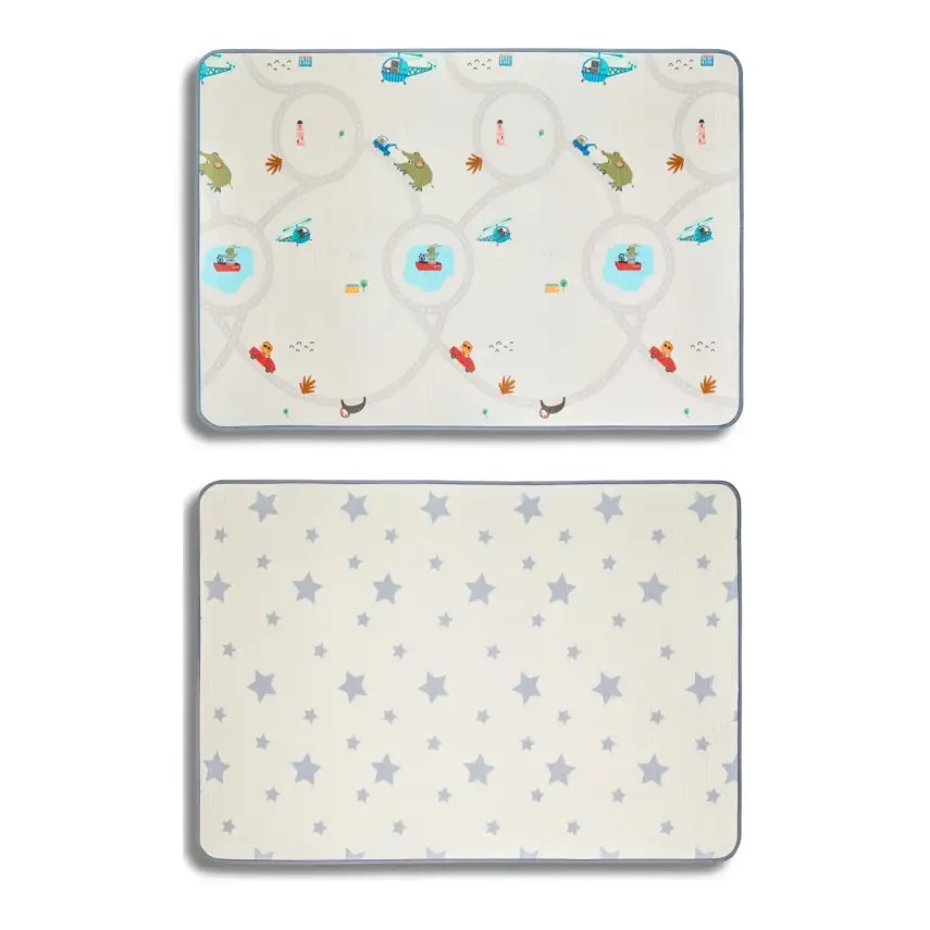 Coolmats Eğlenceli Gezi -Yıldızlar Oyun Halısı 140x200x1 - 1