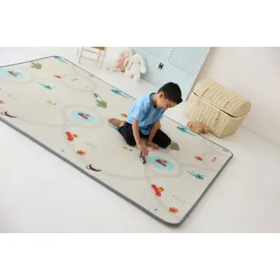 Coolmats Eğlenceli Gezi -Yıldızlar Oyun Halısı 140x200x1 - 7