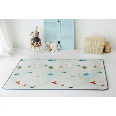 Coolmats Eğlenceli Gezi -Yıldızlar Oyun Halısı 140x200x1 - 2