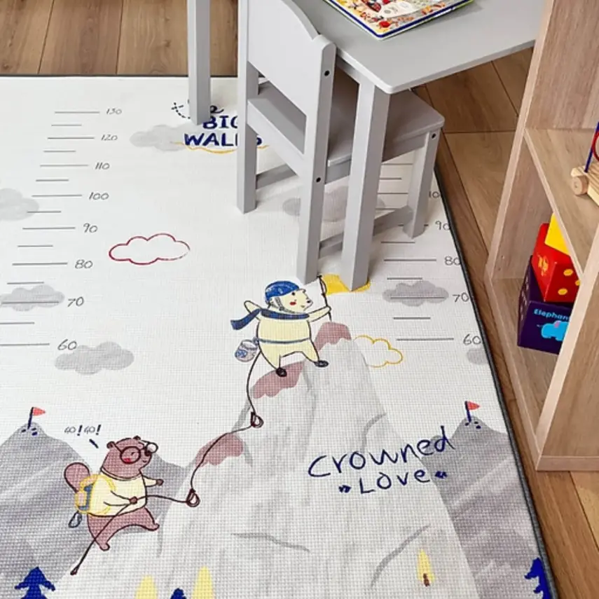 Coolmats Sevimli Kotik-Tırmanışçı Dostlar Oyun Halısı 140x200x1 - 3