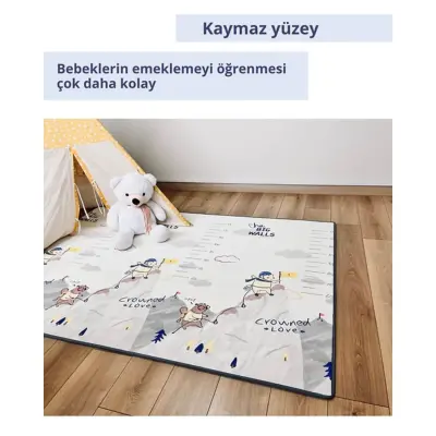 Coolmats Sevimli Kotik-Tırmanışçı Dostlar Oyun Halısı 140x200x1 - 6