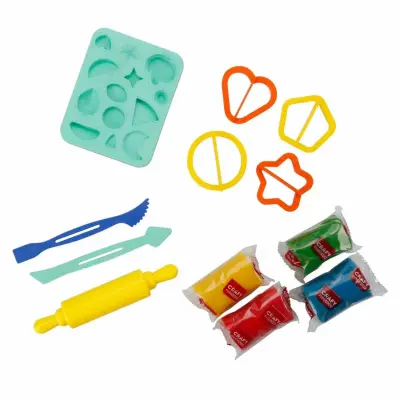 Crafy 12’li Oyun Hamuru Kalıp Seti – Yaratıcılık - 4