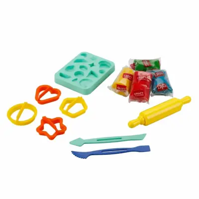 Crafy 12’li Oyun Hamuru Kalıp Seti – Yaratıcılık - 3