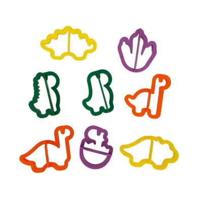 Crafy 8’li Oyun Hamuru Kalıp Seti  Dinozorlar