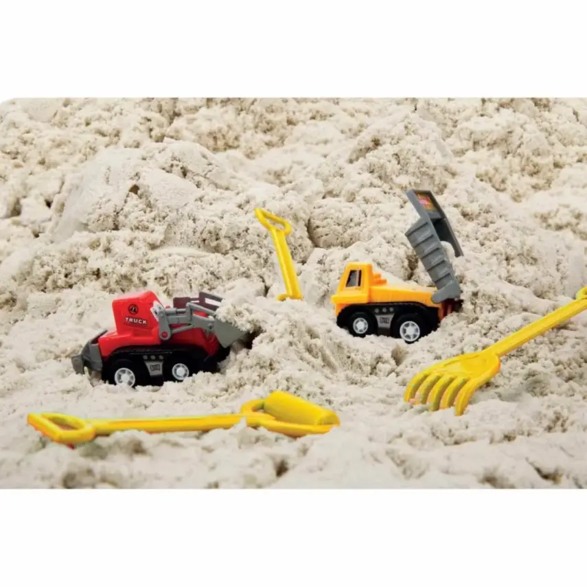 Crafy İnşaat Alanı 7 Parça Oyun Kumu Seti 250 gr  - 4