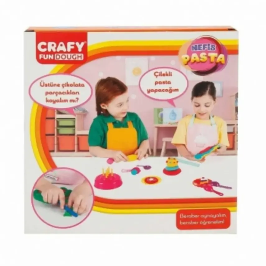 Crafy Nefis Pasta Oyun Hamur Seti 17 Parça 200 gr - 2