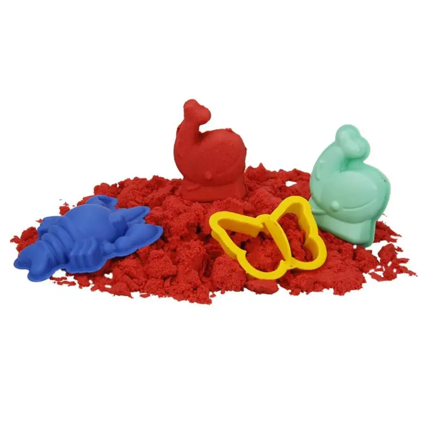 Crafy Oyun Kumu Seti Kırmızı 350 g - 2