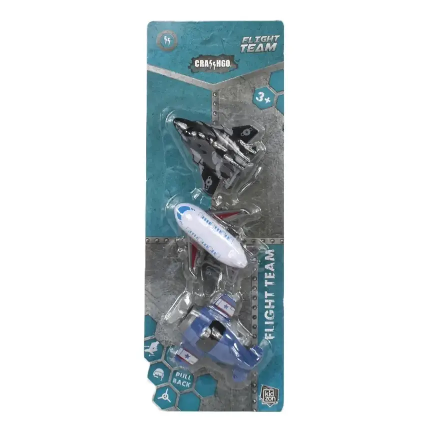 Crasshgo Pullback 3lü Uçak - 2