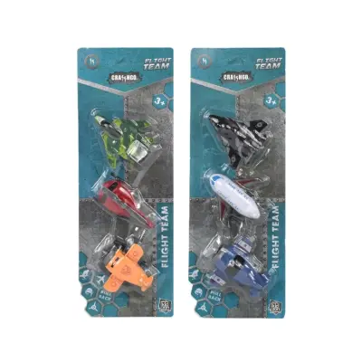 Crasshgo Pullback 3lü Uçak