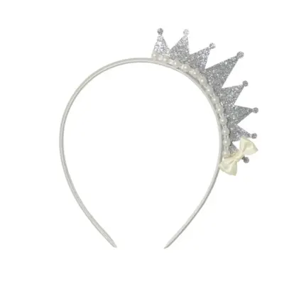 Crazy Kids Kız Taç Gri