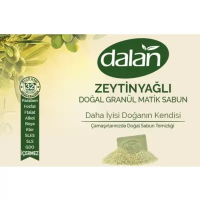 Dalan Doğal Granül Sabun Zeytinyağlı Lavanta Esintisi 1000 gr x 2 Adet - 3