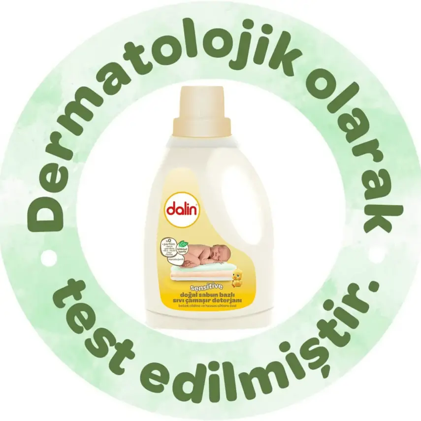 Dalin Doğal Sabun Bazlı Sıvı Bebek Çamaşır Deterjanı 1500 ml x 2 Adet - 2