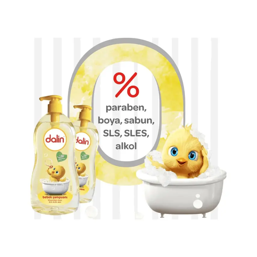 Dalin Klasik Bebek Şampuanı 700 ml x3 Adet - 2