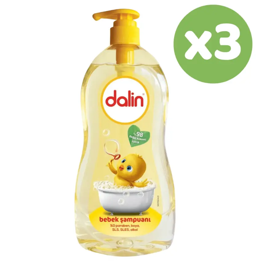 Dalin Klasik Bebek Şampuanı 700 ml x3 Adet - 7
