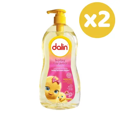 Dalin Kolay Tarama Bebek Şampuanı Badem 700 ml x 2 Adet - 5