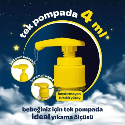 Dalin Rahat & Mutlu Saç ve Vücut Bebek Şampuanı 700 ml - 12