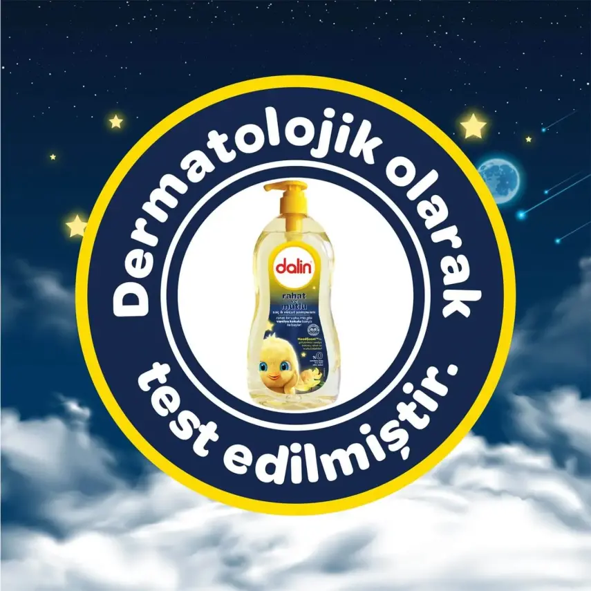 Dalin Rahat & Mutlu Saç ve Vücut Bebek Şampuanı 700 ml - 3