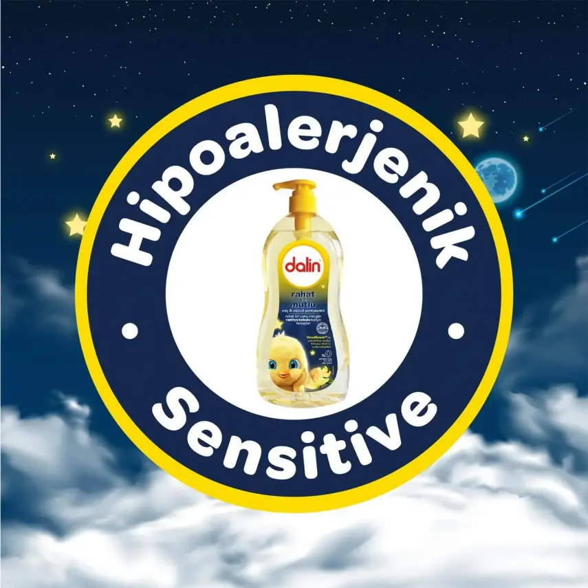Dalin Rahat & Mutlu Saç ve Vücut Bebek Şampuanı 700 ml - 10