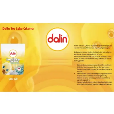Dalin Toz Leke Çıkarıcı 500 gr  - 6
