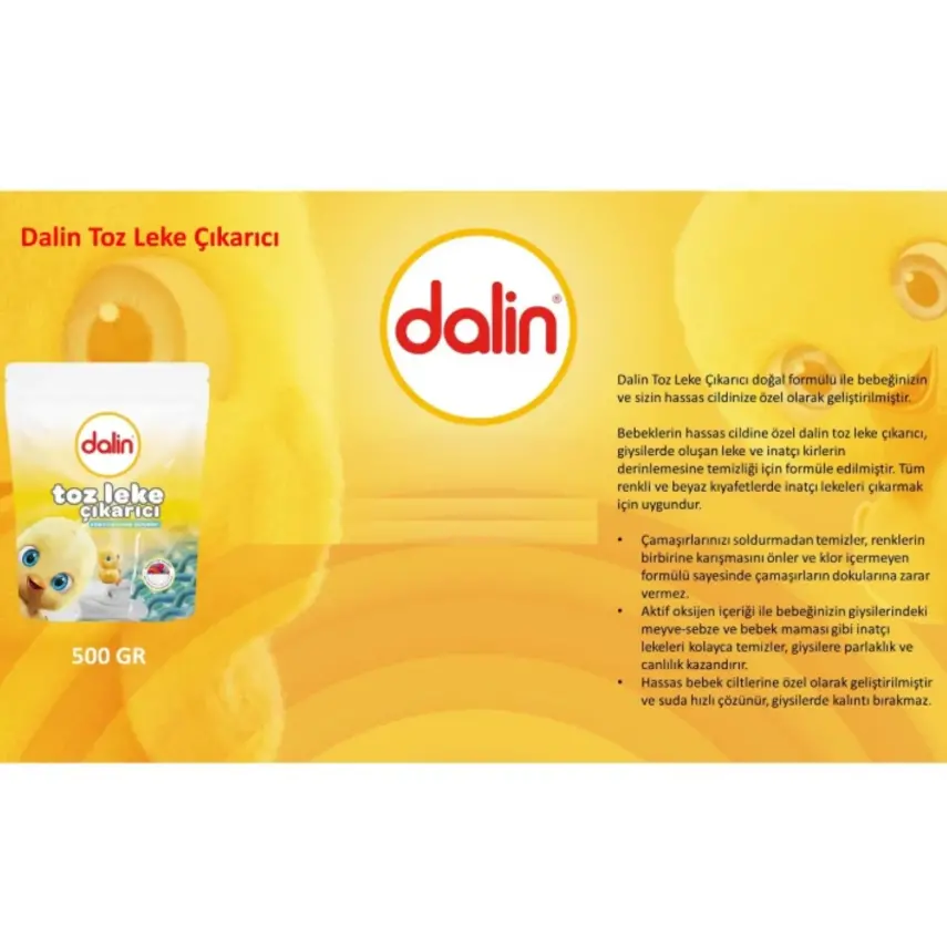 Dalin Toz Leke Çıkarıcı 500 gr  - 6