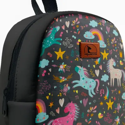 Dark Unicorn Okul ve Kreş Çantası - 2