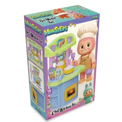 Dede Canavarlar Şef Mutfak Set - 3