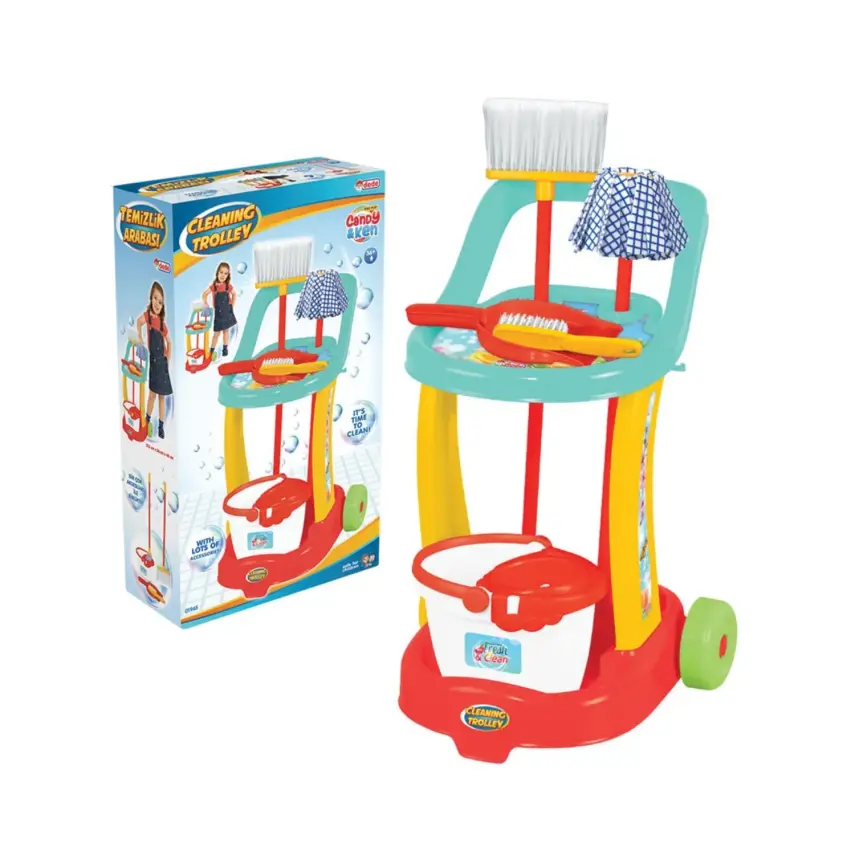 Dede Candy Temizlik Arabası - 3