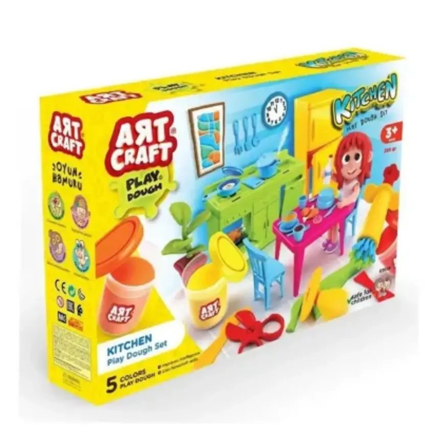 Dede Mutfak Oyun Hamur Seti 280 Gr - 1