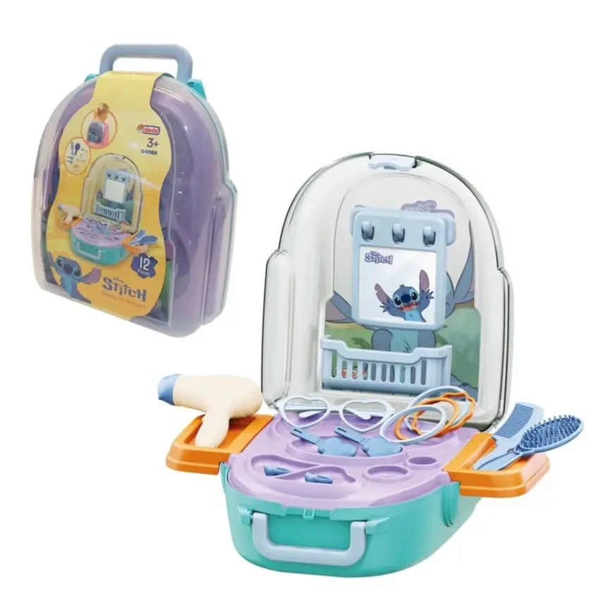 Dede Stitch Güzellik Set Sırt Çantası - 2