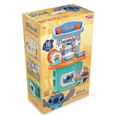 Dede Stitch Şef Mutfak Set - 3