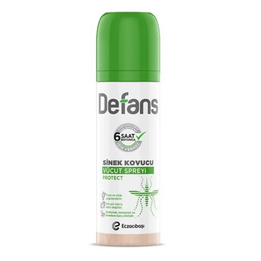 Defans Aerosol Sinek Kovucu Vücut Spreyi 100Ml  - 2