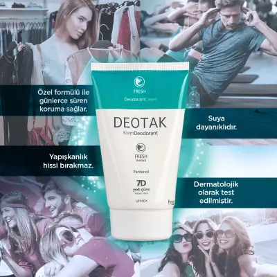 Deotak Deo Krem Fresh 35 ml - 2