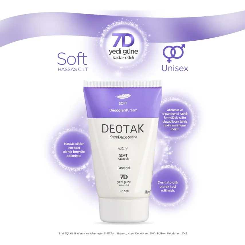 Deotak  Krem Deodorant Soft 35 ml - 2