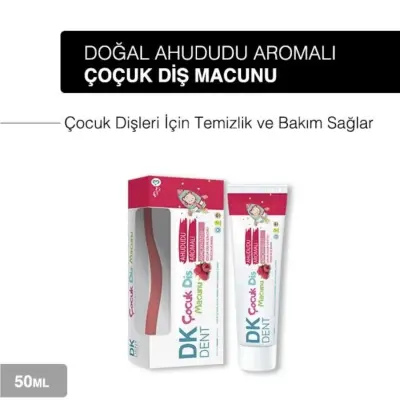 Dermokil Dkdent Çocuk Diş Macunu Karanfil Özlü 50 Ml Diş Fırçası Hediyeli - 2