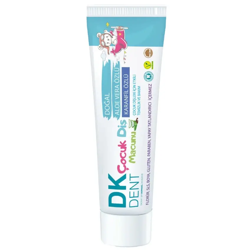 Dkdent Çocuk Diş Macunu Florürsüz Orman Meyveli 50 ml - 4