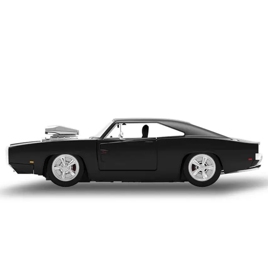 Dodge Charger R/T Sesli ve Işıklı Uzaktan Kumandalı Araba 1970 1:16 - 5
