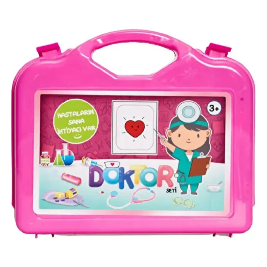 Doktor Set Pembe 14 Parça - 2