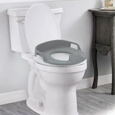 Dolu 3in1 Lazımlık Adaptör Basamak Gri - 3