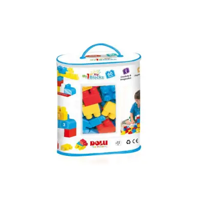 Dolu Baskılı Torbada Büyük Bloklar 60 Parça - 2