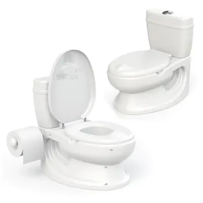 Dolu Beyaz Eğitici Lazımlık ve 700+200 ml  Dalin Klasik Bebek Şampuanı  - 2