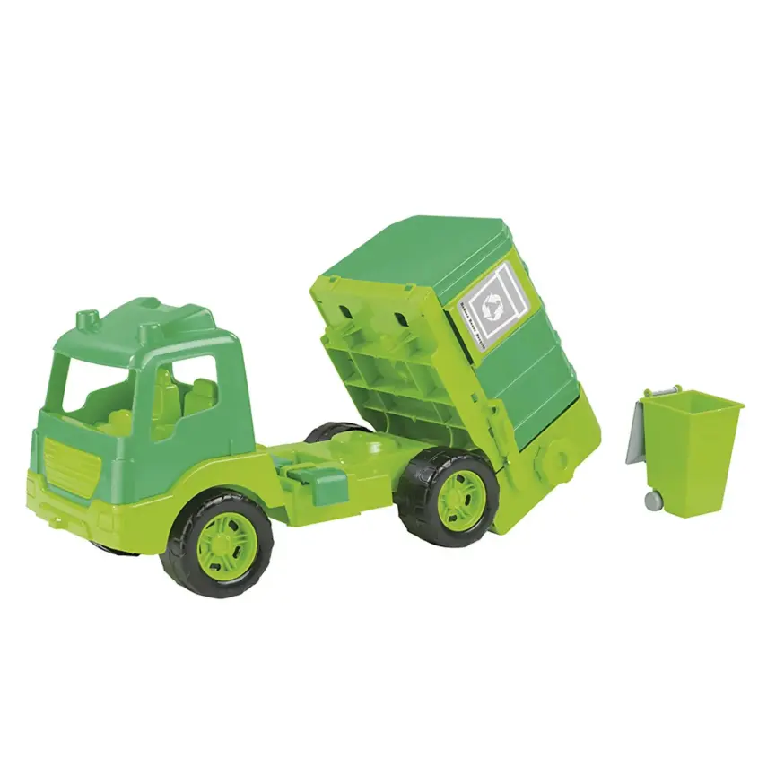 Dolu Çöp Kamyonu Pencereli Kutuda 43 Cm - 13