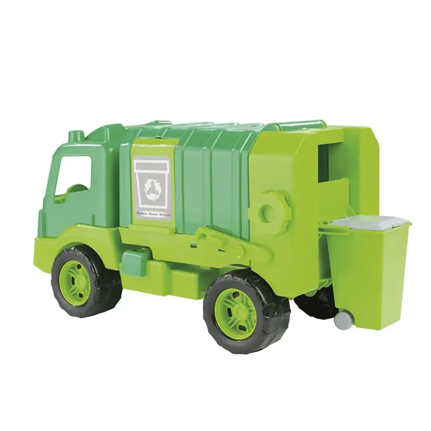 Dolu Çöp Kamyonu Pencereli Kutuda 43 Cm - 20