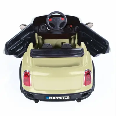 Dolu Coupe Akülü Araba Uzaktan Kumandalı 12V Nuve Yeşil - 3