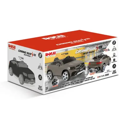Dolu Grand SUV Akülü Araba Uzaktan Kumandalı 12V Kahverengi - 3