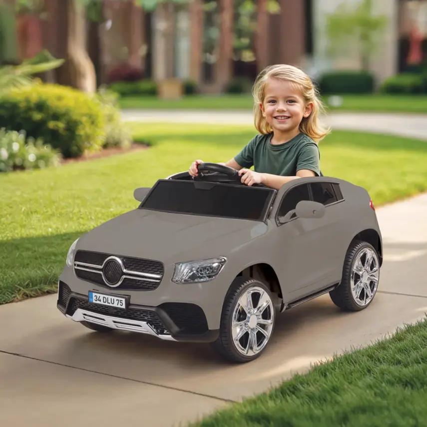 Dolu Grand SUV Akülü Araba Uzaktan Kumandalı 12V Kahverengi - 2