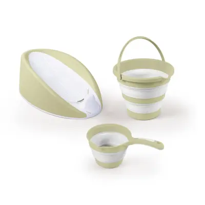 Dolu Nuve Banyo Seti 3lü Yeşil