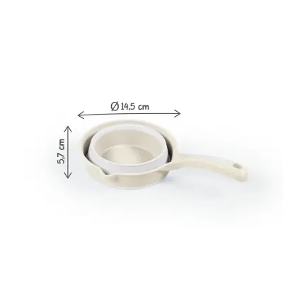 Dolu Nuve Çocuk Katlanabilir 3lü Küvet Seti Bej - 8